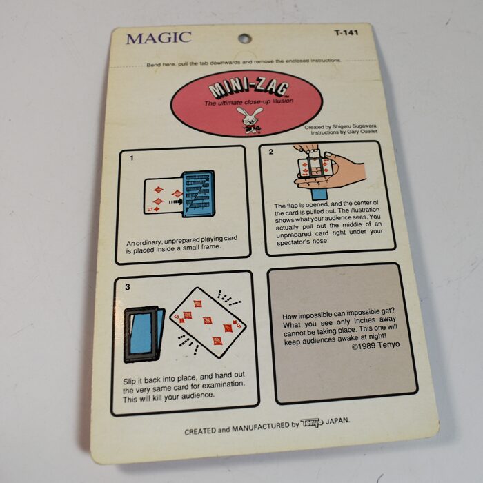 Tenyo Mini Zag T-141: in sealed package - Image 2