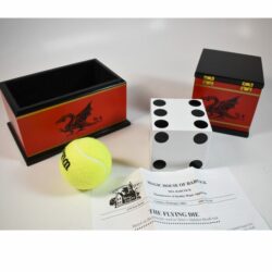 The (Okito) Flying Die by Mel Babcock Oriental painted version: New!