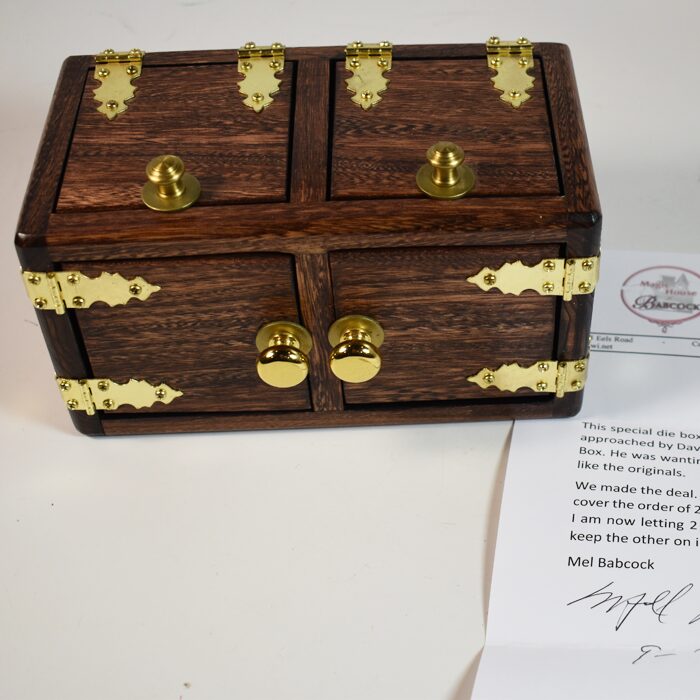 Mel Babcock P&L Die Box: 2014: one of 27 made