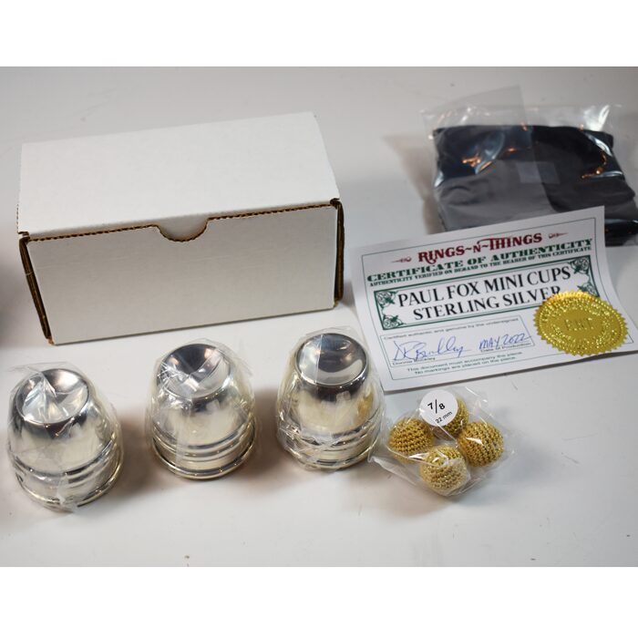 Sterling Silver Paul Fox Mini Cups from RNT2. 925 pure silver! Brand new! - Image 6
