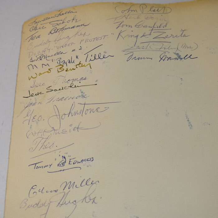 Salvatore Salla Original Ink Rendition of Doctor Richard Mossey’s New Chicago Office: signed by many prominent Chicago magicians - Image 7