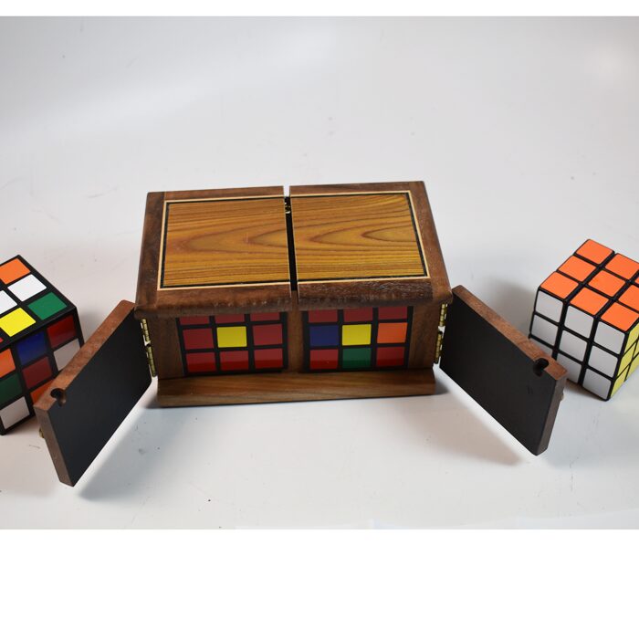Rubik’s Puzzle Solving Box By Mel Babcock: made in limited quantities! The box solves the Rubik’s cube! - Image 4