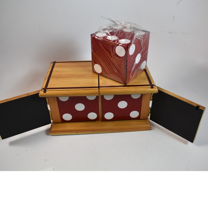 Babcock Large Sucker Die Box made of Golden Locust Wood: beautiful patina! - Image 8