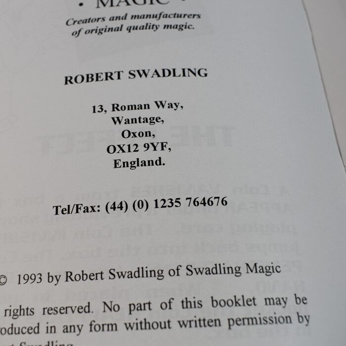 the Orignal 1993 Bob’s Box by Bob Swadling - Image 5