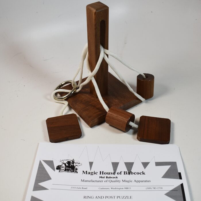 Mel Babcock Ring and Post Puzzle: new