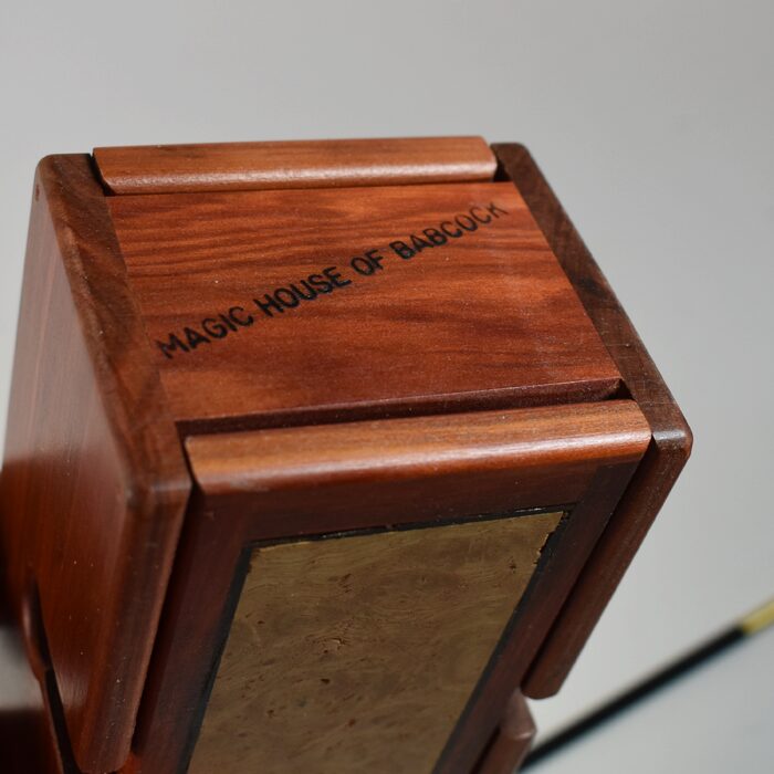 Large Size Ring In Box in exotic woods by Mel Babcock: As new removed from the original shipping box - Image 5