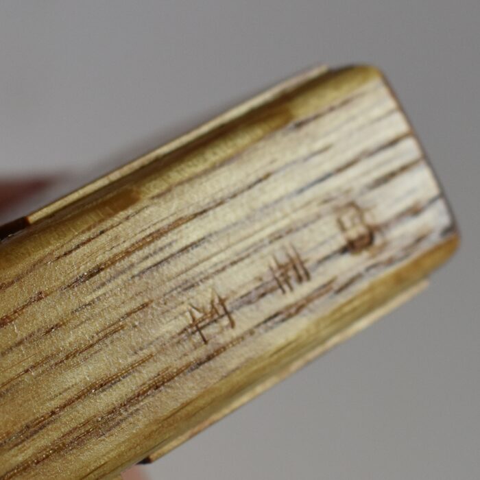 Babcock Block Bolt and Coin Penetration: natural wood version - Image 3