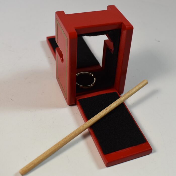 Mel Babcock Ring and Box: red painted version - Image 3