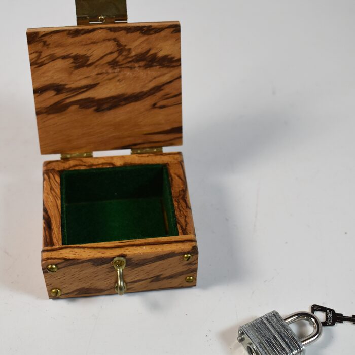 Mel Babcock Deluxe Lippincott Box exotic wood inlay! - Image 3